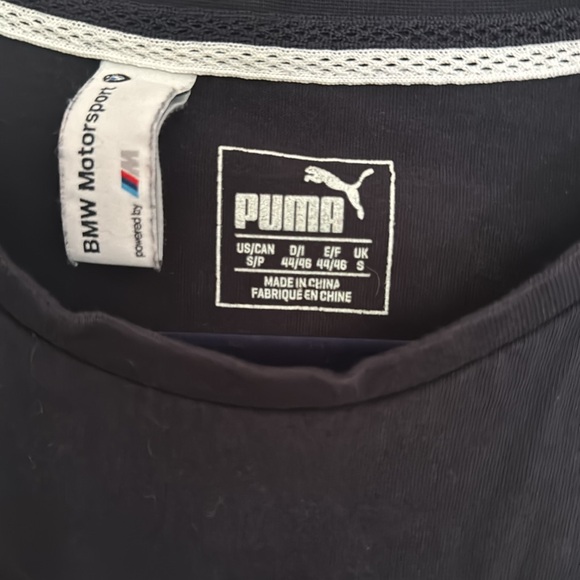 Puma x BMW racing top shirt size men’s small women’s medium - Picture 5 of 6
